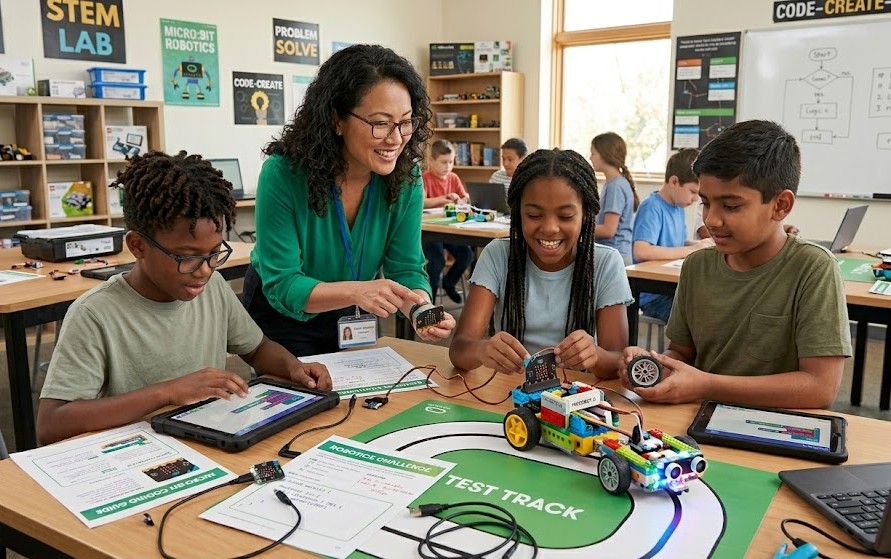 Teaching Coding and Robotics in the Intermediate Phase